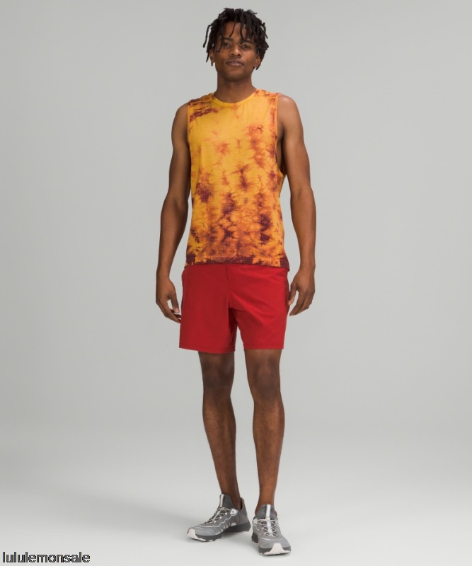 Lululemon Deutschland DELULU855 | Pace Breaker Linerless Short 7 Sport Rot